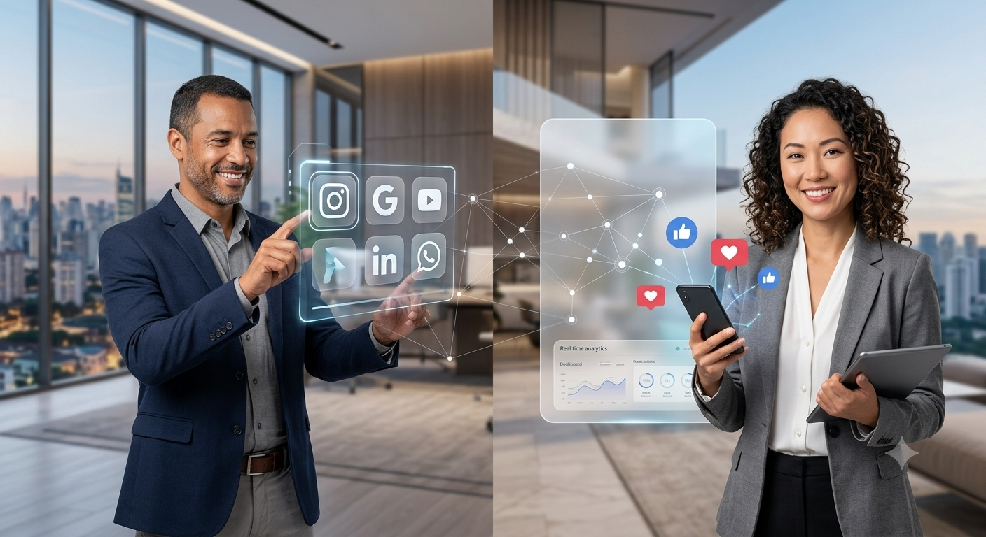 Redes Sociais para Corretor de Imóveis: Como Gerar Clientes Online em 2025